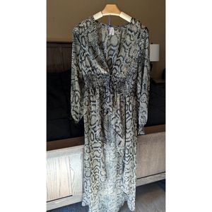 Love 4 Truth snakeskin dress top